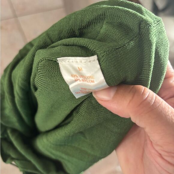 Torn by Ronny Kobo dress suit skirt maxi bodycon bottom knit embroidered design - Picture 5 of 7